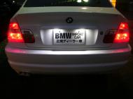 BMW　LEDライセンス灯　E46　4D　’98y～’05y