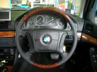 BMW E38,39 ウッド/レザーコンビステアリング